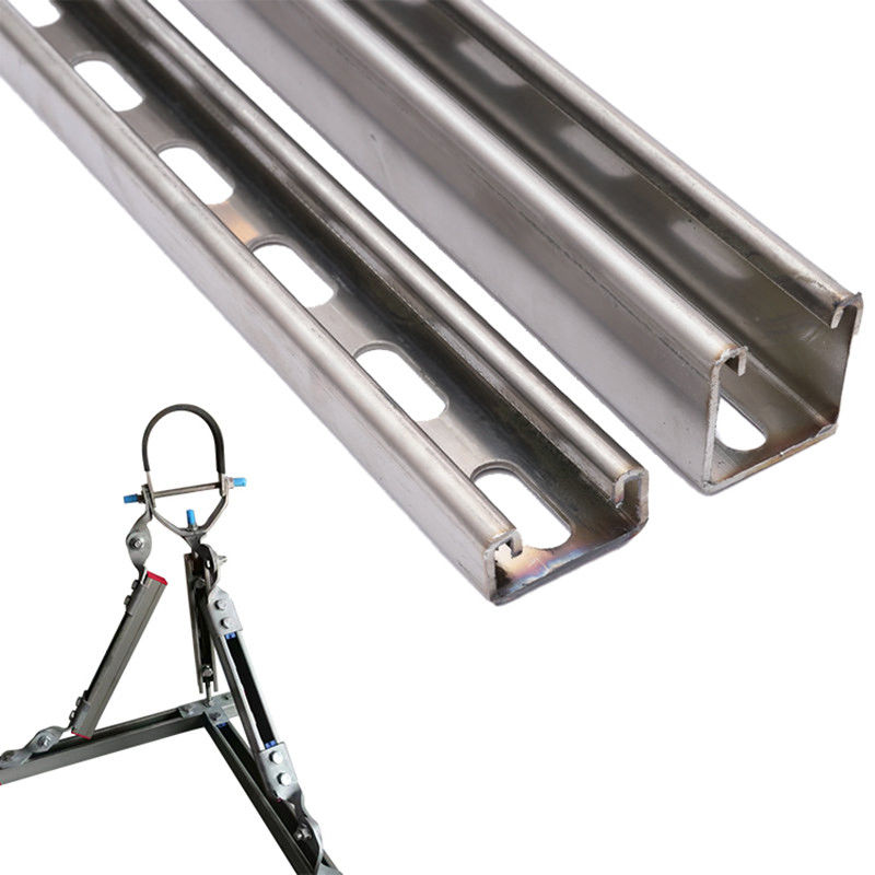 1.9mm 2,0mm Unistrut Seismische Bremsrohrstützen für elektrische Geräte